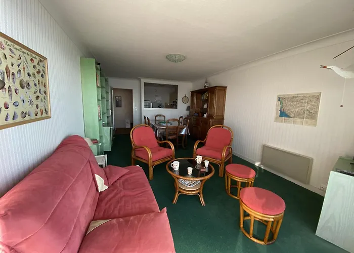 公寓 La Brise - 2 Etoiles Face 莱萨布勒-多洛讷